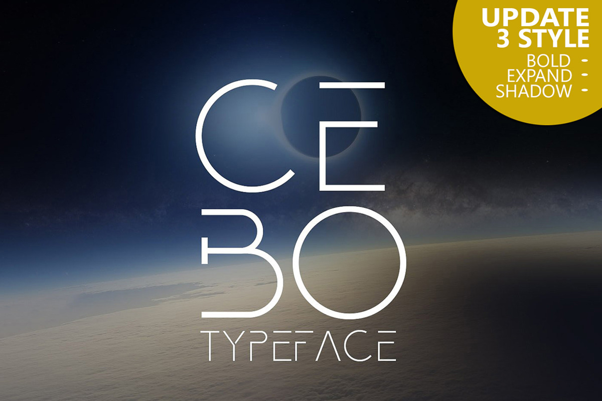 Cebo (6 Font)