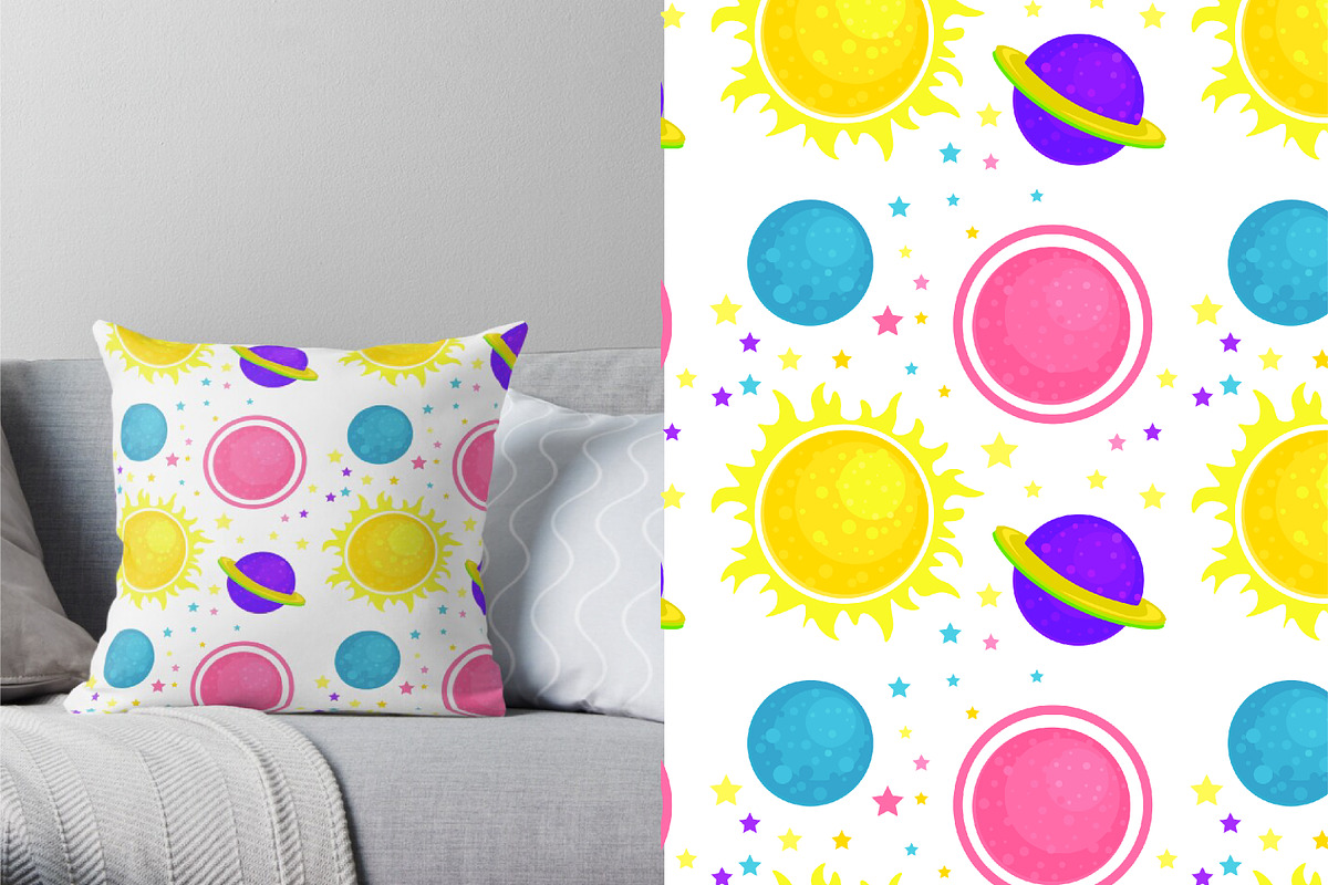 10 monsters 4 planets 3 patterns, an Animal Illustration by ChubbyBunny Art (Photo 4 of 10)