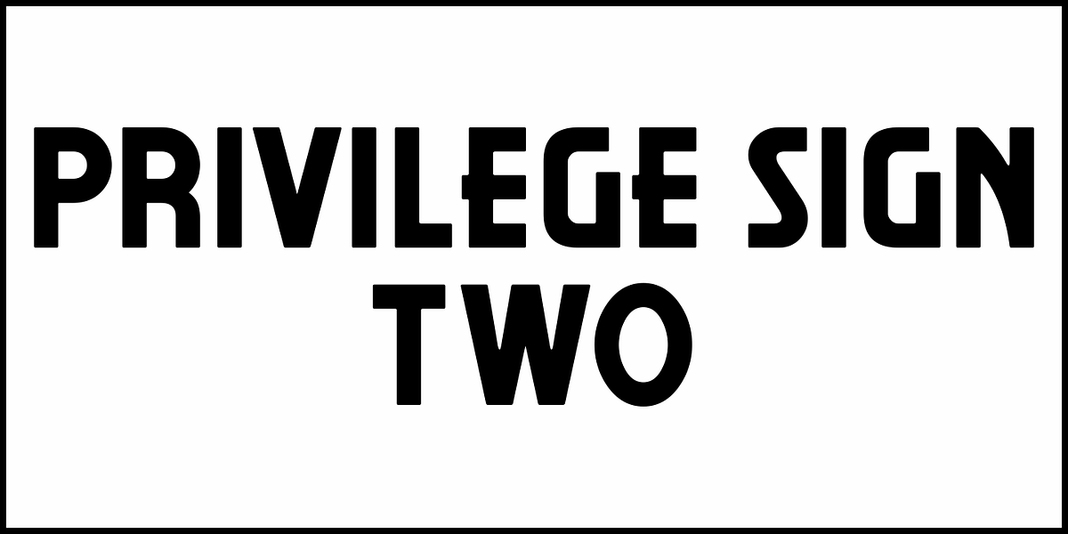 Privilege Sign Two JNL, a Sans Serif Font by Jeff Levine Fonts (Photo 2 of 5)