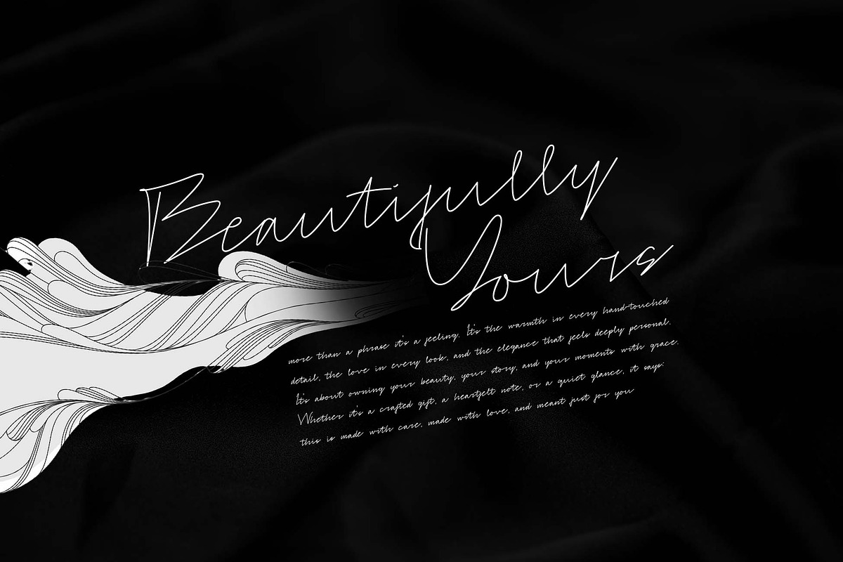 Tulisha | Monoline & Brush Script, a Script Font by Jadatype.id (Photo 5 of 7)