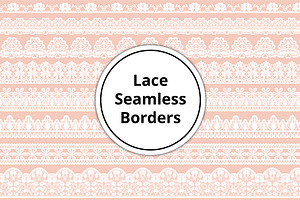 Lace Brushes For AI And Lace Borders