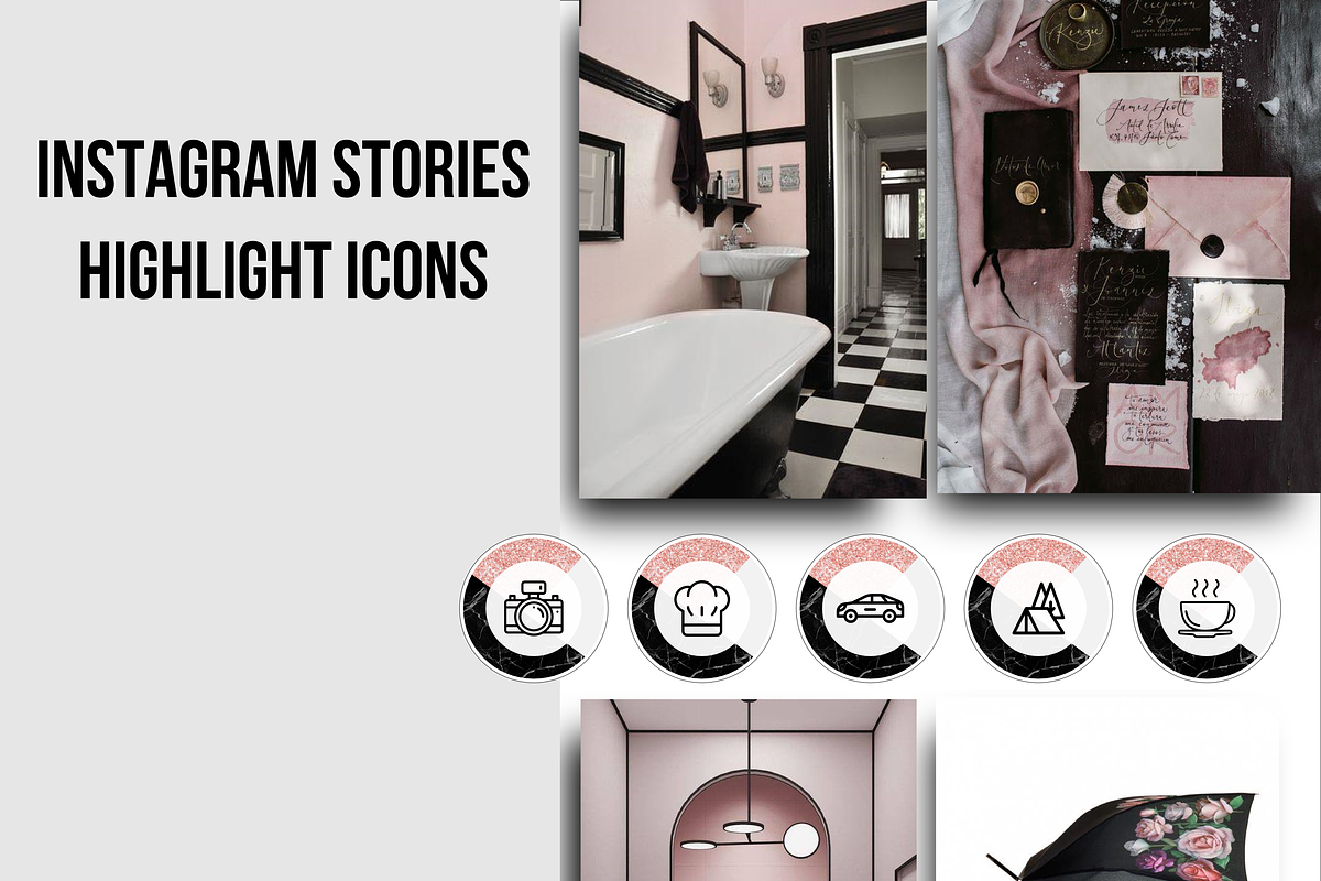 Instagram Story Instagram Icons, a Social Media Template by pixelonix (Photo 1 of 3)