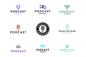 Podcast Logo Template