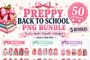 Preppy Back to School PNG Bundle, an Object Illustration by HeavensStar (Thumbnail 1 of 8)