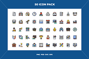 Teacher icons, an Outline Icon by Wencory (Thumbnail 1 of 2)