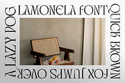 Lamonela - Serif Display Font, a Serif Font by Typetemp Studio (Thumbnail 3 of 21)