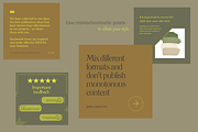 Expressive green Instagram Templates, a Social Media Template by ARGOS SHOP DESIGN (Thumbnail 4 of 9)
