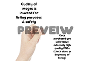 Sticker Holding Canva Mockups, a Merchandise Mockup by Wicked Creative (Thumbnail 2 of 11)