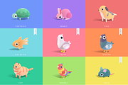 Pet Animals - Quirky Series, an Animal 3D Model by Polydactyl (Thumbnail 3 of 6)