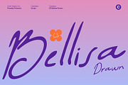 CS Bellisa Drawn, a Handwritten Font by Craft Supply Co. (Thumbnail 1 of 8)
