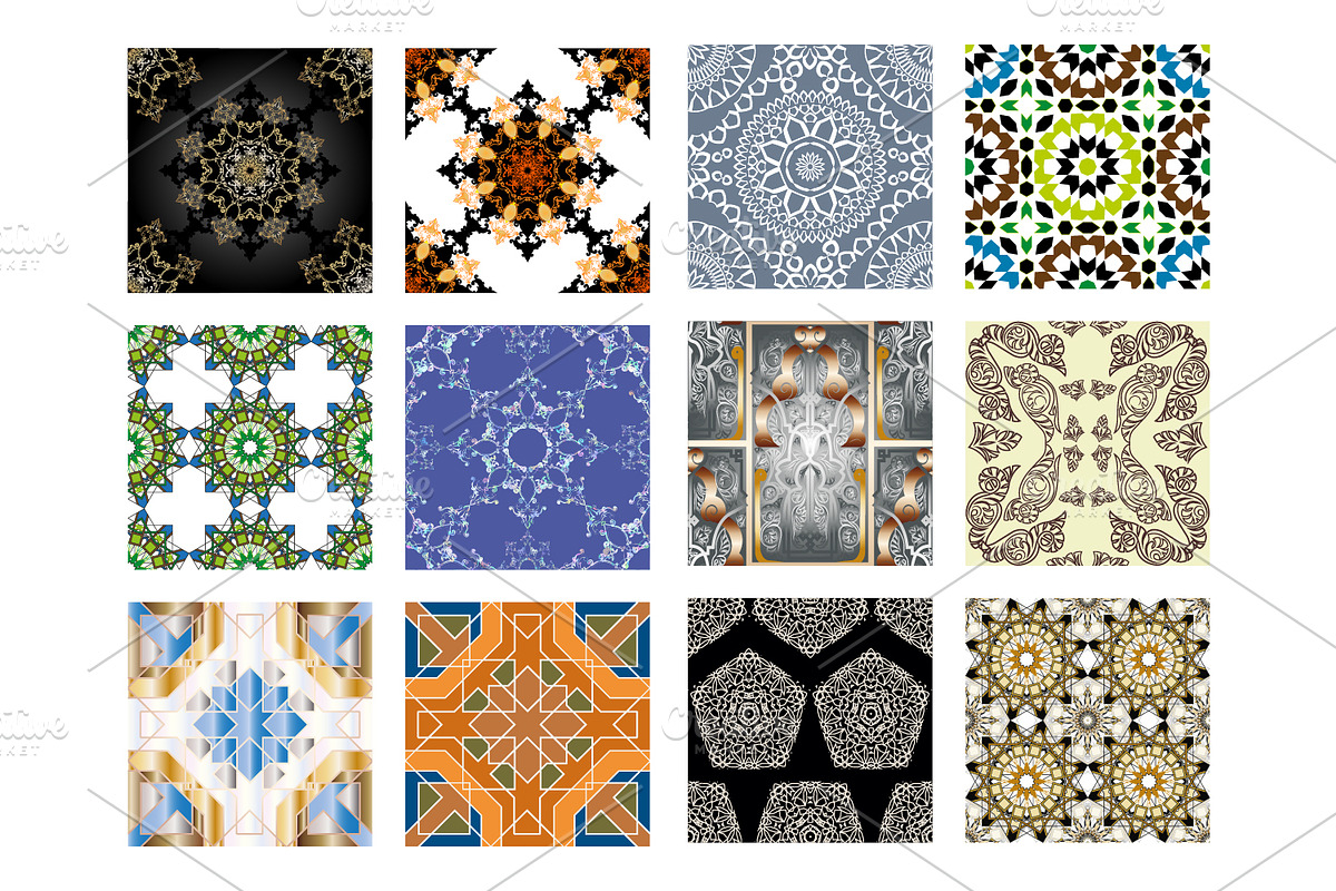 Moroccan and geometry 70 seamless, a Pattern Graphic by Big Bundles Shop (Photo 3 of 7)