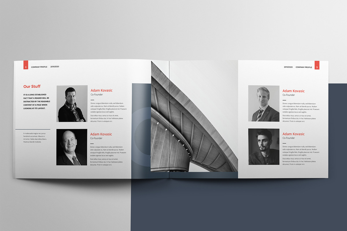Company Profile Landscape A5, a Brochure Template by Pro-Gh (Photo 7 of 9)