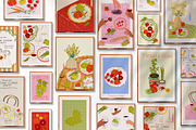 Tomato Club. Fall Harvest Wall Art, a Seasonal Illustration by Mio Buono (Thumbnail 4 of 13)