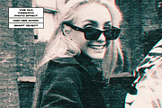 VHS Old Cinematic Photo Effect, a Layer Style Add-On by iDoodle Studio (Thumbnail 1 of 4)