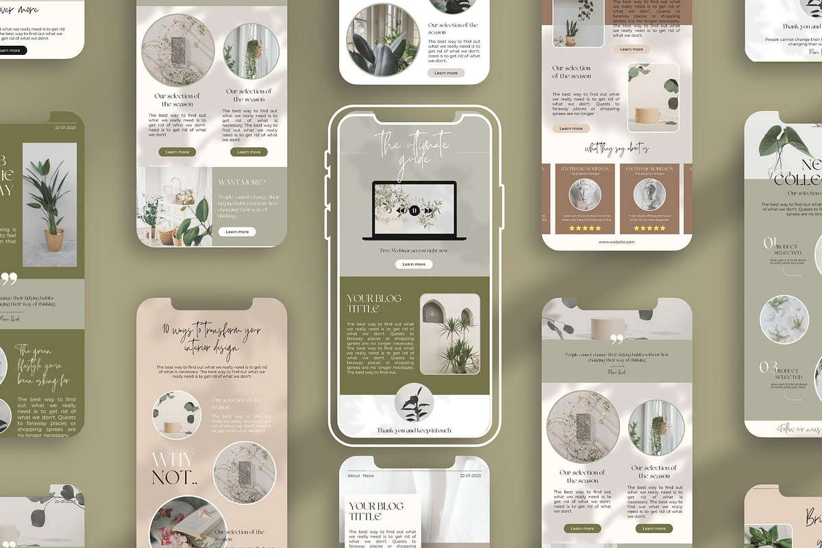 Email Marketing Template's Bundle, an Email Template by Marketello Studio (Photo 16 of 16)