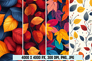 Autumn Leaves Seasonal Patterns, a Pattern Graphic by PrintHaven Designs (Thumbnail 3 of 10)