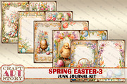 Spring Easter-3 junk journal Kit, a Seasonal Illustration by CraftArtStory (Thumbnail 3 of 6)