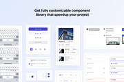 Restate - Real Estate Mobile App, an UI Kit Template by Elux Space (Thumbnail 3 of 6)