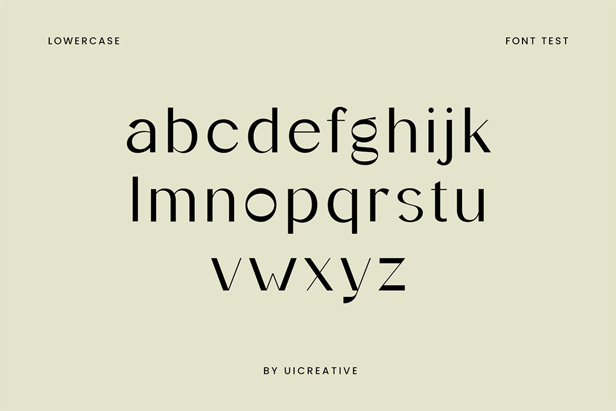 Ambrotype Modern Sans Serif Font, a Sans Serif Font by UICreative (Photo 7 of 12)