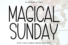 Magical Sunday