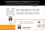 Blank Social Banner Templates for AI, a Websites & App Template by MelindaMartin (Thumbnail 5 of 5)