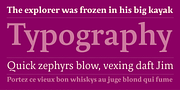 Relato Serif, a Serif Font by Emtype Foundry (Thumbnail 9 of 10)