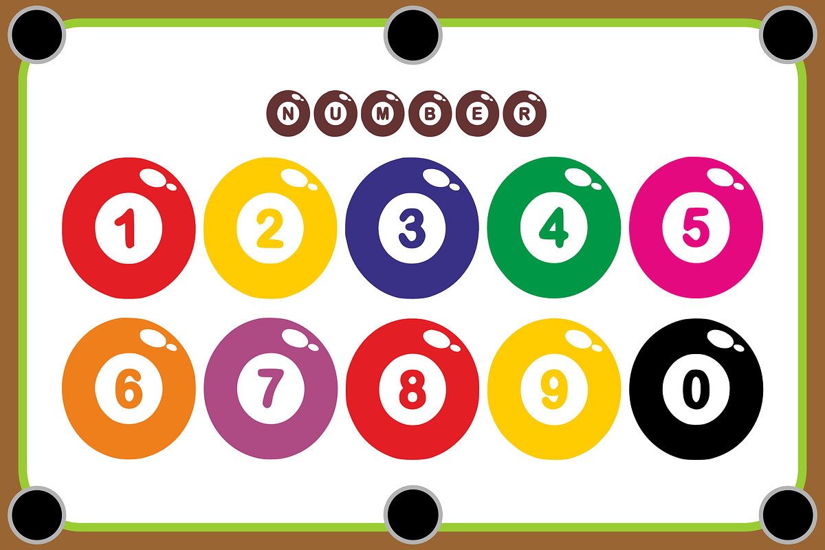 Billiard Ball - Bubble Font Types, a Font by KiddoGlyphs Studio (Photo 3 of 3)