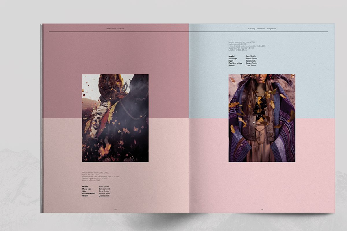 Lifestyle Magazine Layout