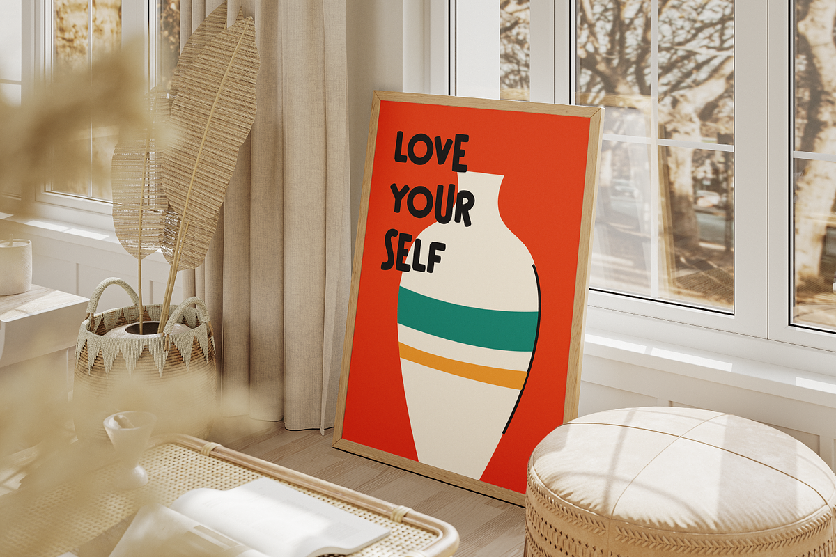 Bedroom Poster Wall Art Prints, an Object Graphic by digitalsbydepi (Photo 8 of 8)