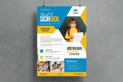 Back To School Admission Flyer, a Flyer Template by MightyDesign (Thumbnail 1 of 6)