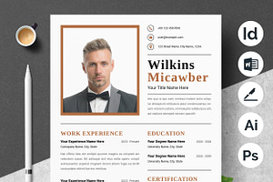 Simple & Chic CV Design