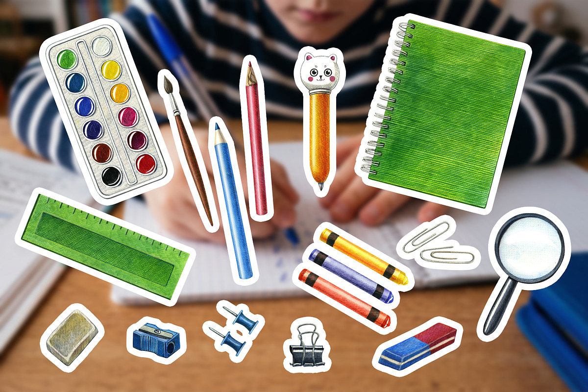 Back to school, an Education Illustration by YarovaArt (Photo 4 of 18)
