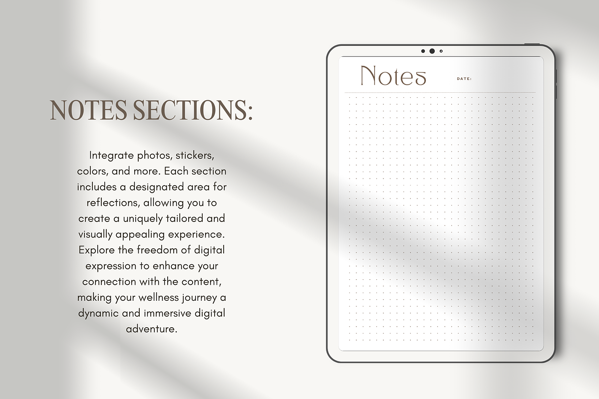 Wellness Journal | Digital Printable, a Templates & Theme by Enchanted Visions Shop (Photo 6 of 7)
