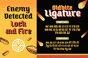 Oldbitz - Pixel Font, a Sans Serif Font by Burntilldead (Thumbnail 6 of 12)