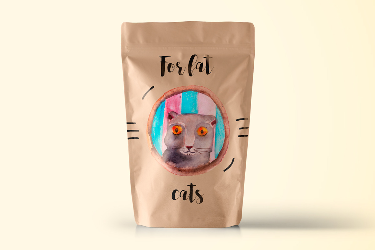 Watercolor cats portraits, a Person Illustration by Kotozoid (Photo 3 of 3)
