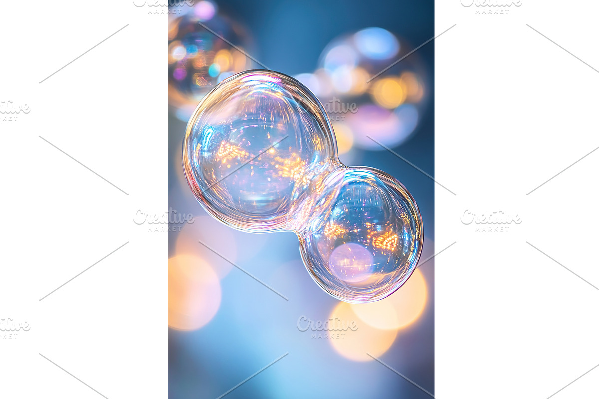 A Soap Bubble Consisting of Two, an Illustration by Lermont51