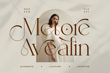 Metore Avealin || Minimalist Serif