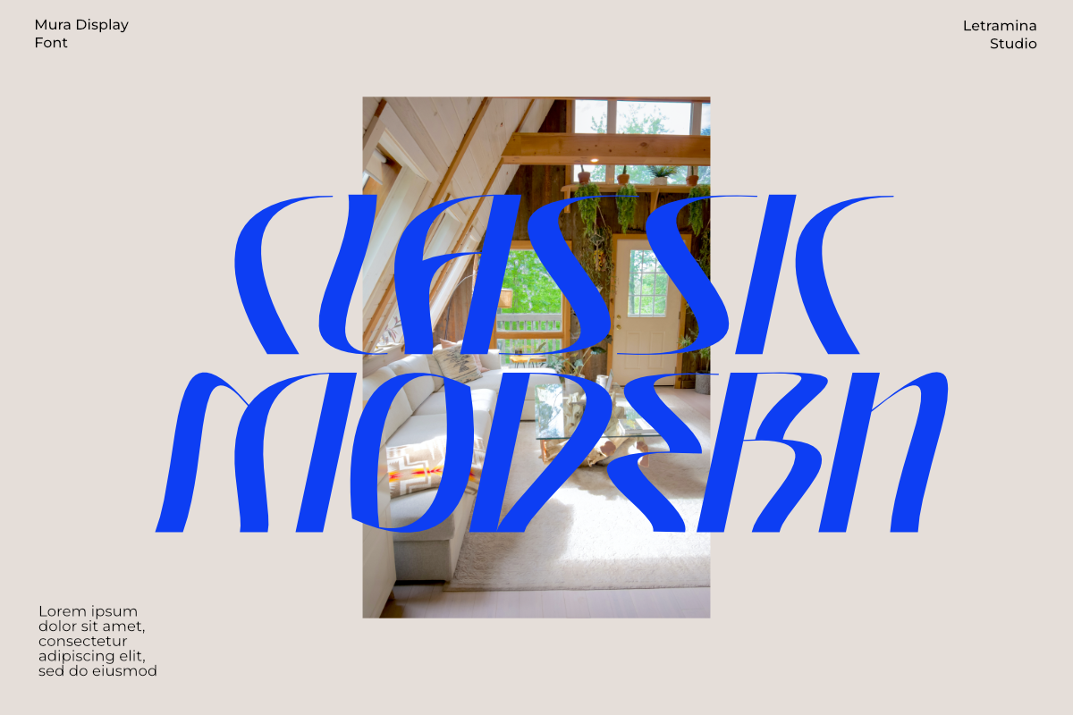 Mura - Modern Display Typeface, a Handwritten Font by Lettramina Studio (Photo 6 of 10)