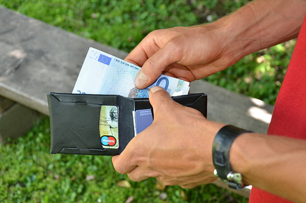 Leather Wallet in Action preview 6