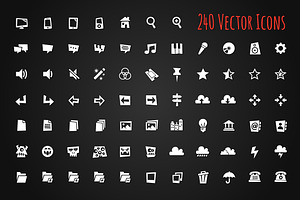 Skewed Icons