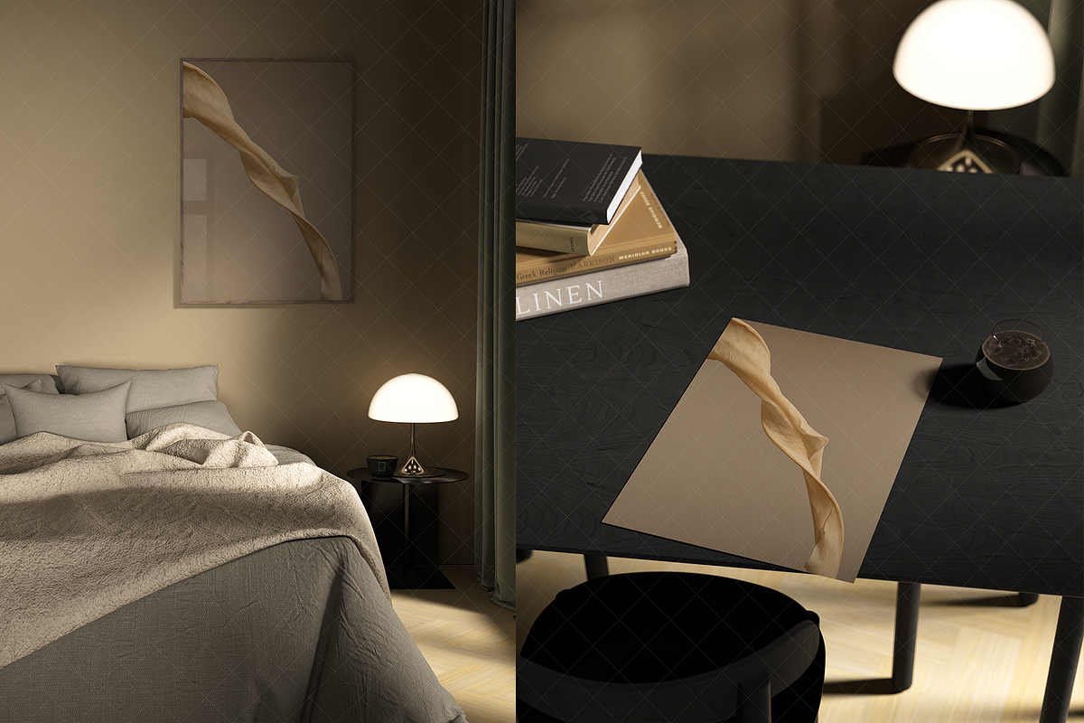 Premium Bundle of 6 Frame Mockups, a Mockup by Merien Mockup (Photo 3 of 4)