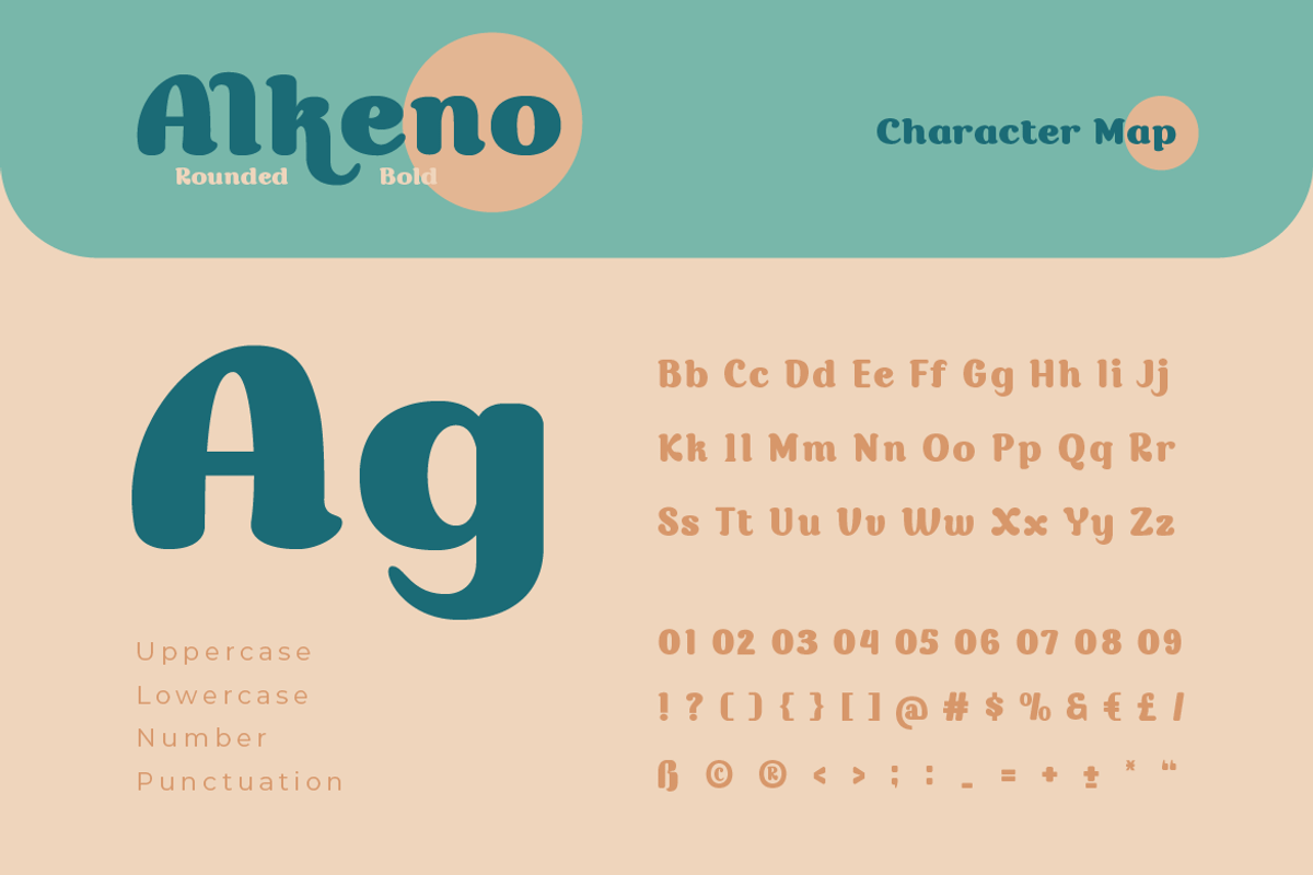 Alkeno, a Font by kerismaker (Photo 3 of 12)