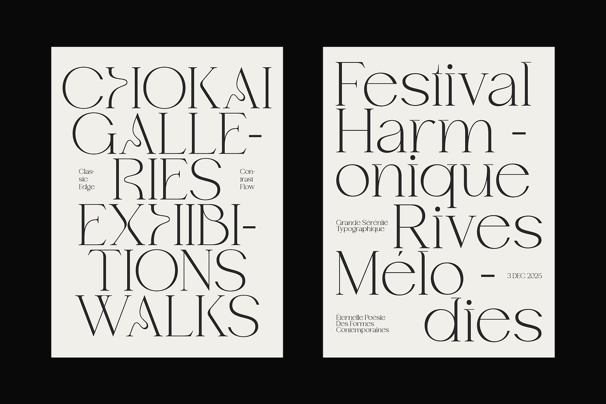 Chairo | Modern Serif Typeface, a Serif Font by Typoraith Co (Photo 6 of 13)