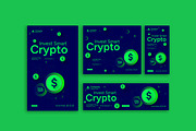 Cryptocurrency Web Banner, an UI Kit Template by CreativeShaper (Thumbnail 4 of 4)