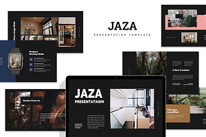 Jaza : Architecture Keynote, a Presentation Template by Punkl Camp