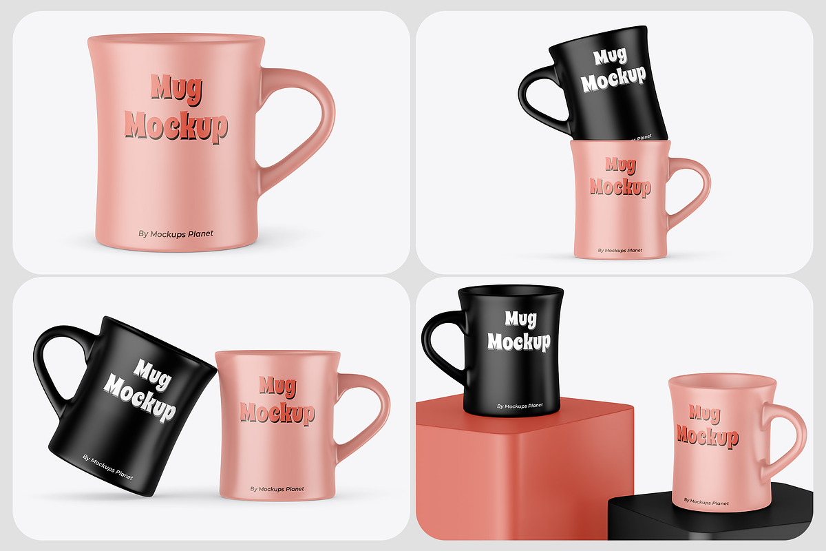 Mug Mockups, a Cups & Container Mockup by Mockups Planet (Photo 1 of 5)