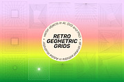 SuperSpectiva Retro Geo Clipart, an Object Graphic by angelainthefields (Thumbnail 13 of 17)