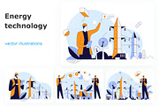 Energy technology, a Technology Illustration by IcoMaker (Thumbnail 1 of 7)