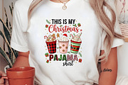 Christmas Pajama, Xmas PNG, an Illustration by DreamArtGraphic (Thumbnail 4 of 5)