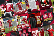 23 Sports Social Media Template, a Social Media Template by Creathift (Thumbnail 2 of 7)